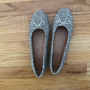Madewell Adelle Ballet Flat Animal Print